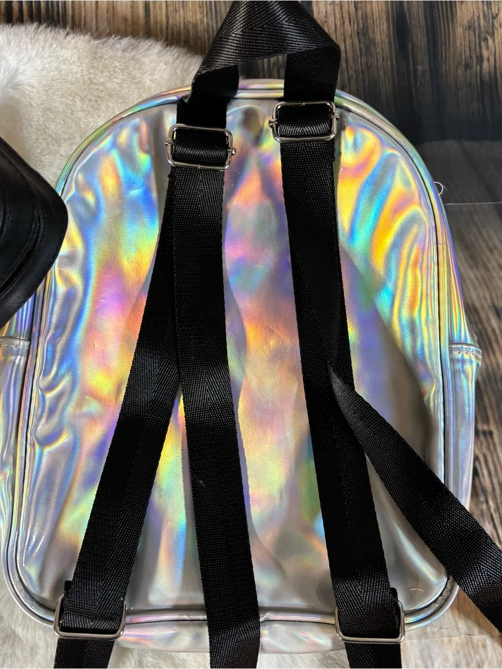 Limited Too Backpack Purses Bags Small; Lot Of 2; Gold & Clear Y2K Feel Girls